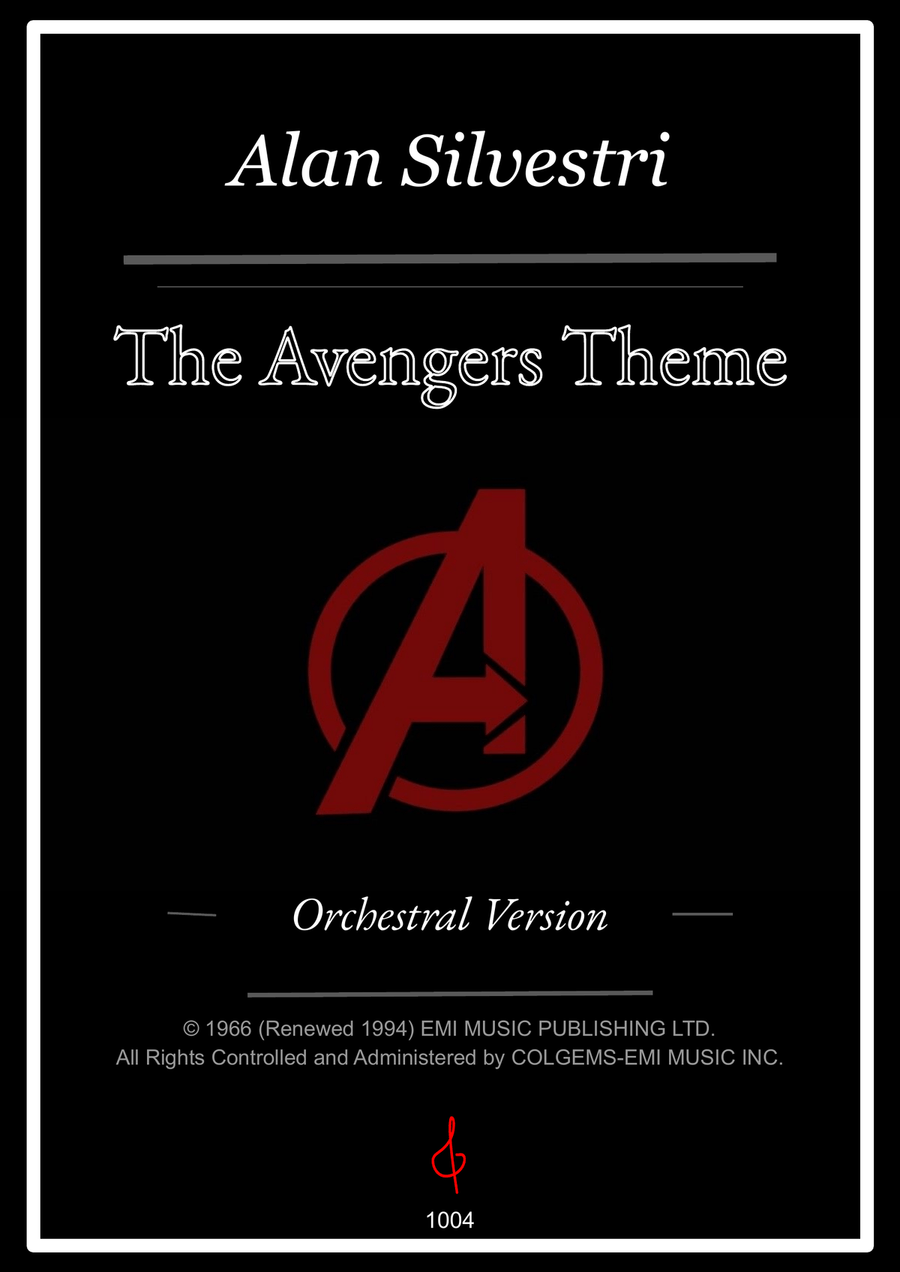 Avengers: Endgame Full Orchestra scores gallery preview page 1
