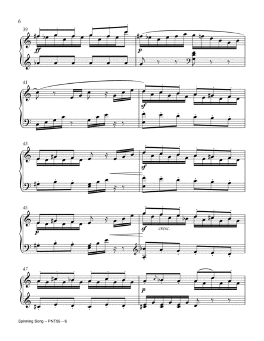 Spinning Song Spinning Song Piano Method scores gallery preview page 6