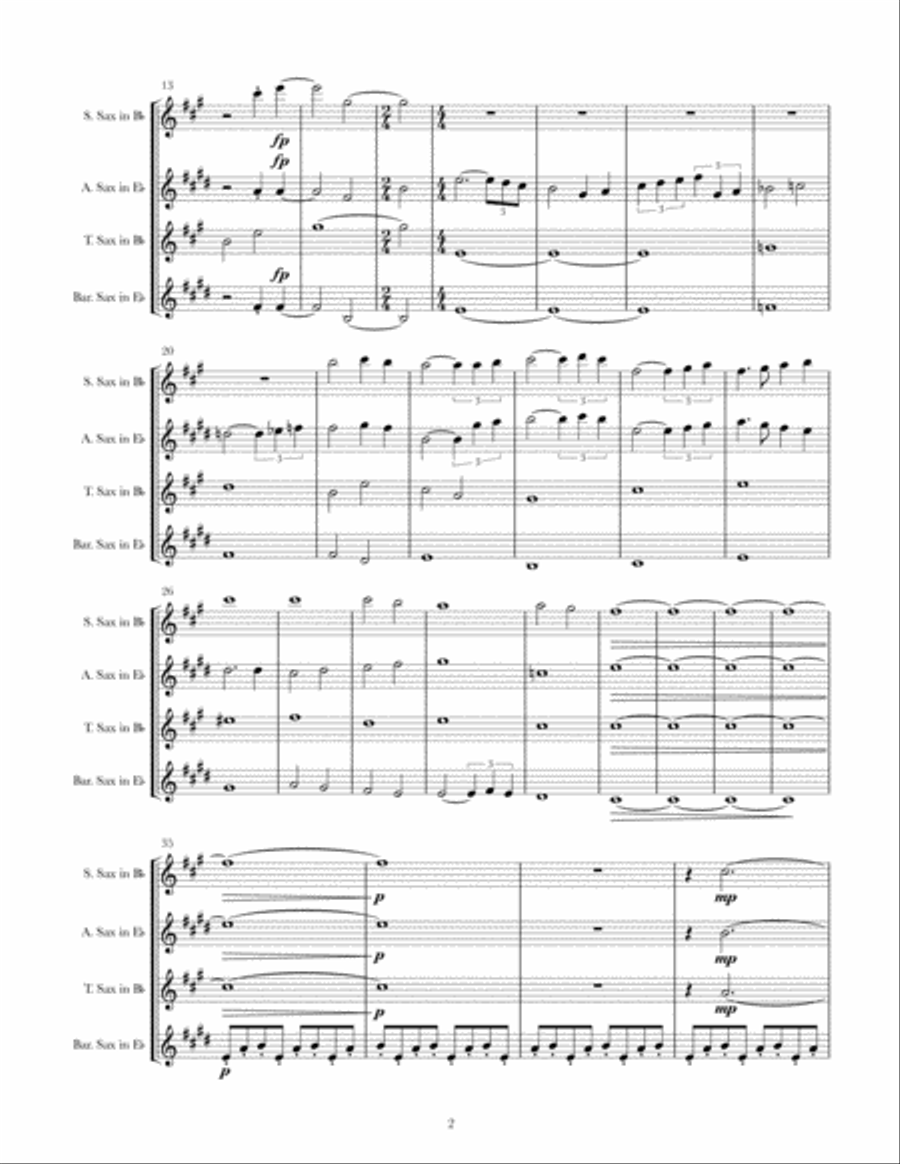A New Day Woodwind Quartet scores gallery preview page 2