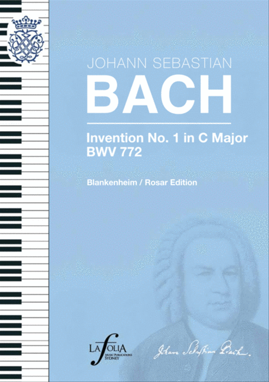 Invention 1 in C major BWV 772 Blankenheim / Rosar Edition Piano Solo scores gallery preview page 1