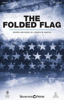 Book cover for The Folded Flag