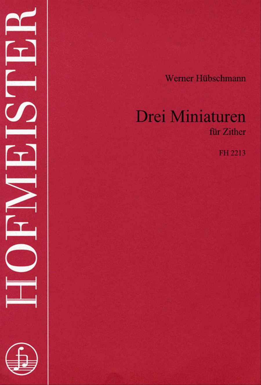Drei Miniaturen für Zither Zither scores gallery preview page 1