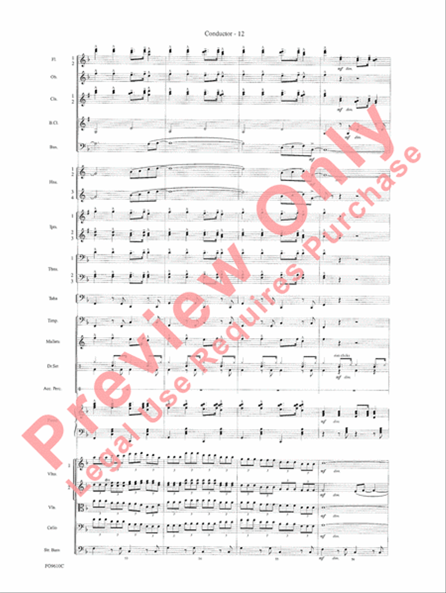 A Salute to the Big Apple Full Orchestra scores gallery preview page 14
