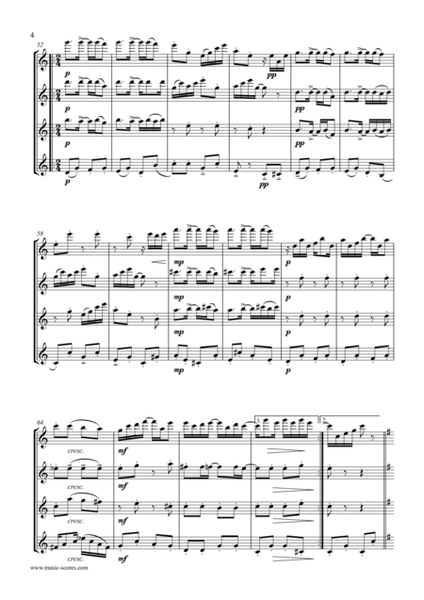 Maple Leaf Rag - Flute Quartet image number null
