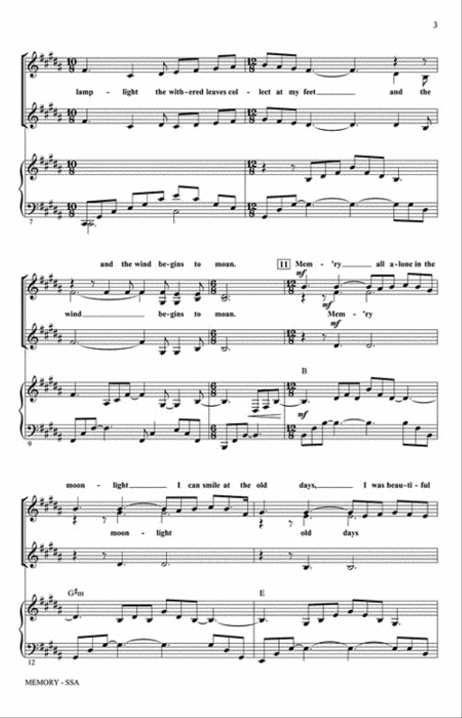 Memory SSA scores gallery preview page 3