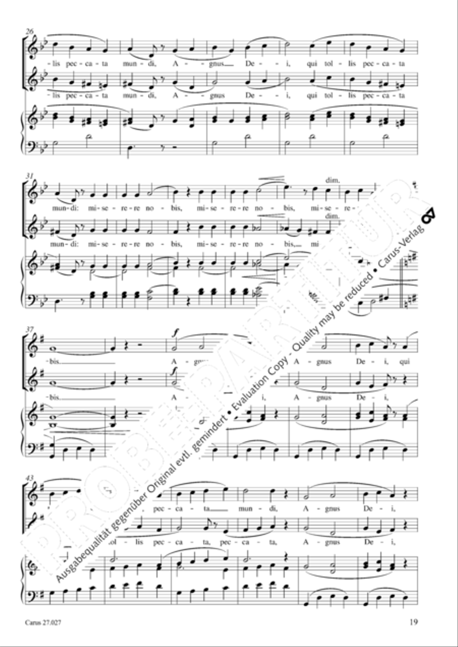 Messe breve Messe breve SA scores gallery preview page 20