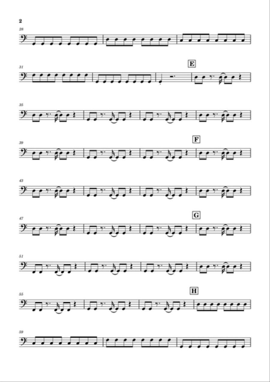 You Oughta Know You Oughta Know Bass Guitar scores gallery preview page 2