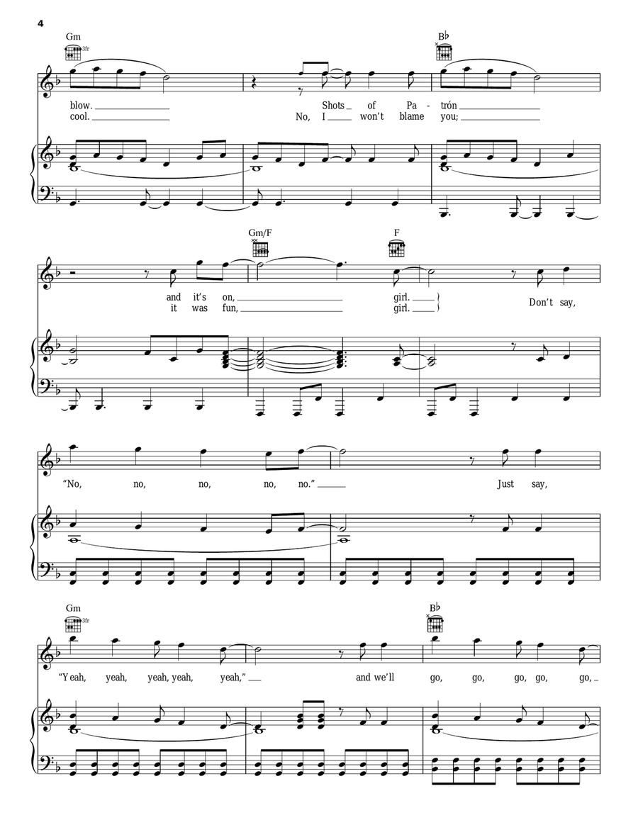 Marry You Marry You Acoustic Guitar scores gallery preview page 4