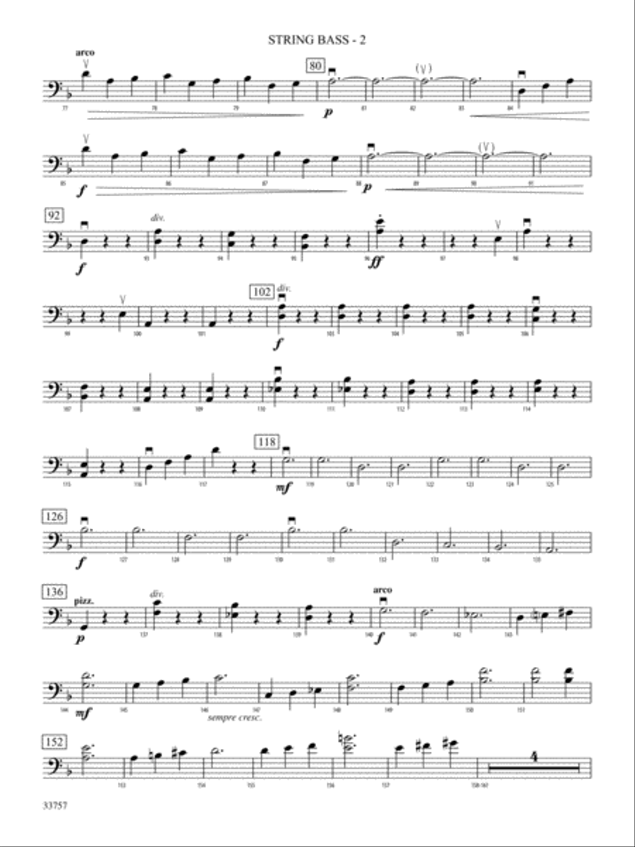 The Quest: String Bass Full Orchestra scores gallery preview page 2
