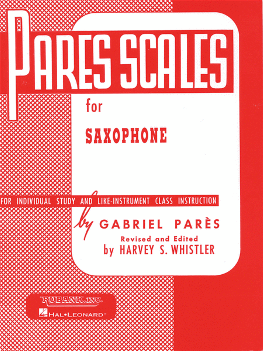 Pares Scales Pares Scales Concert Band Methods scores gallery preview page 1
