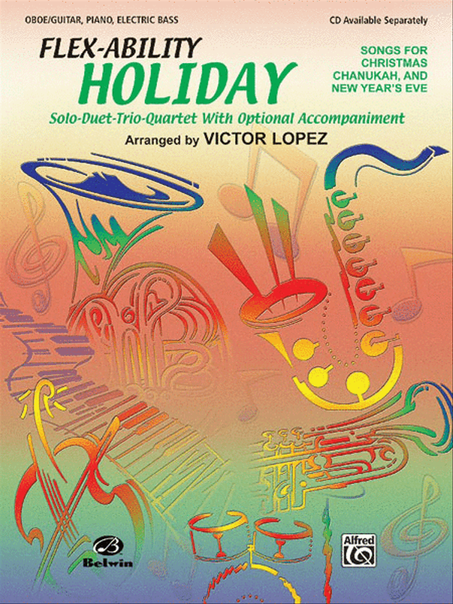 Flex-Ability Holiday -- Solo-Duet-Trio-Quartet with Optional Accompaniment Small Ensemble scores gallery preview page 1