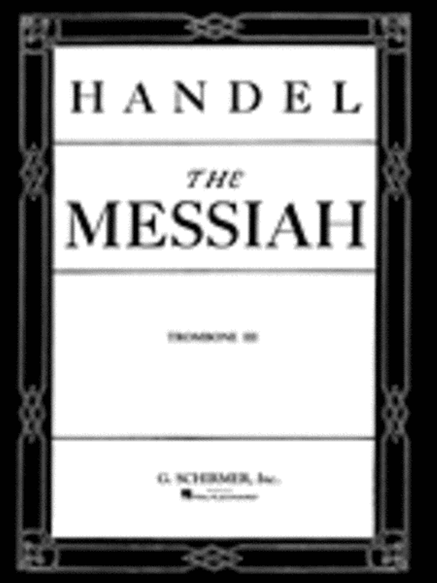 Messiah (Oratorio, 1741) Choir scores gallery preview page 1