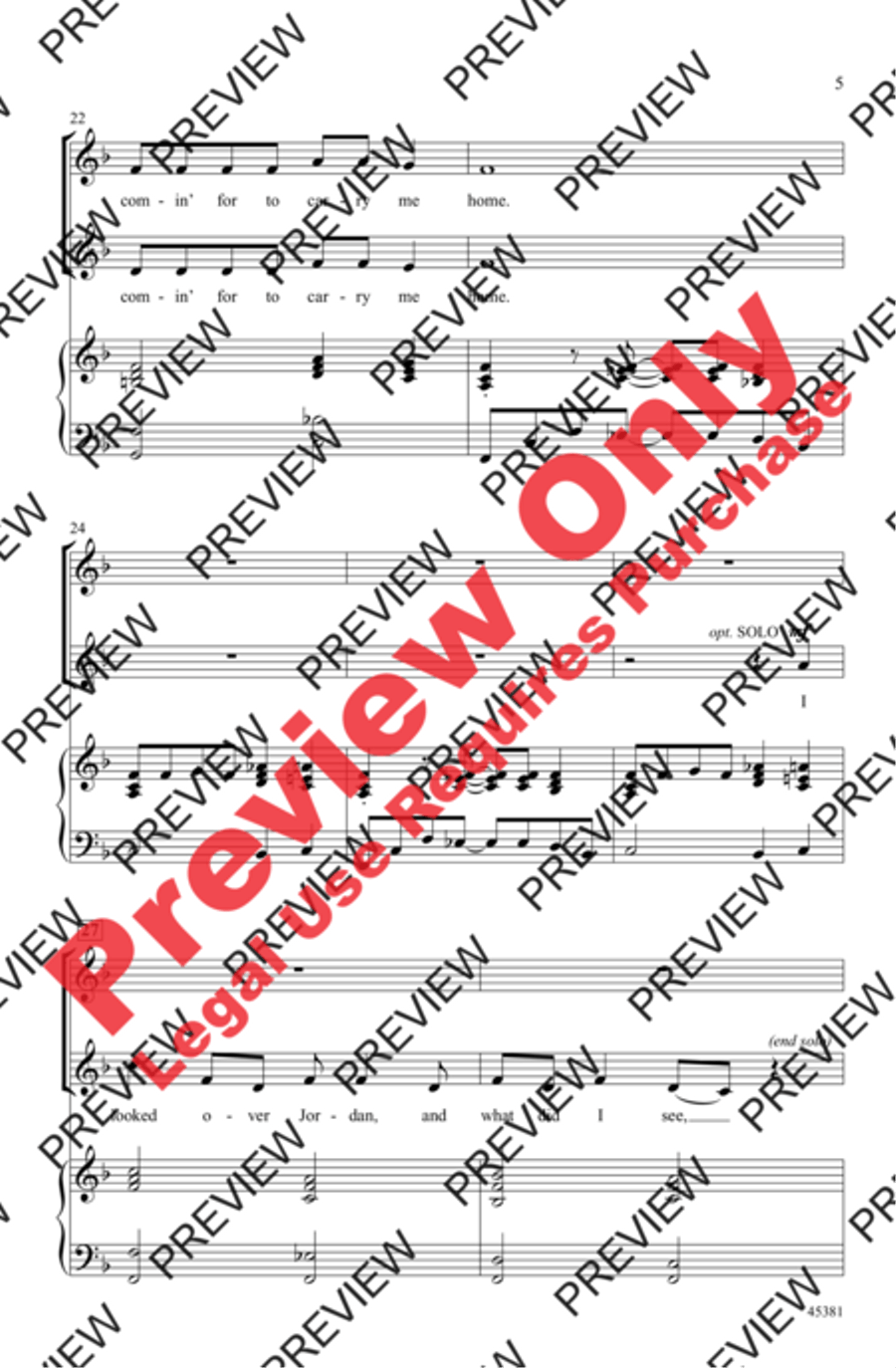Ain't-a That Good, Good News! 2-Part scores gallery preview page 5