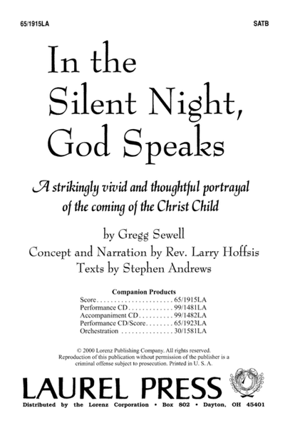 In the Silent Night, God Speaks