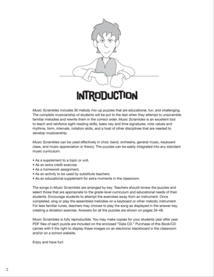 Music Scrambles Music Scrambles CD scores gallery preview page 3