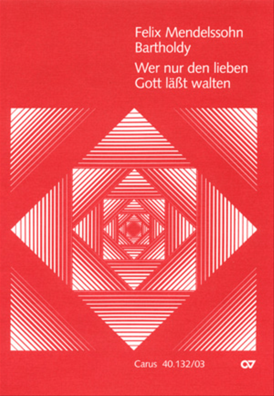 Book cover for All those who seek God's sov'reign guidance (Wer nur den lieben Gott lasst walten)