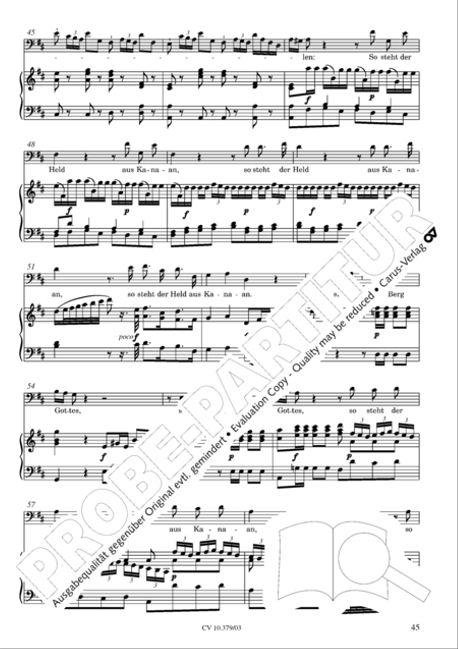 Der Tod Jesu 4-Part scores gallery preview page 46