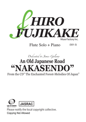 Book cover for NAKASENDO (Flute + Piano)