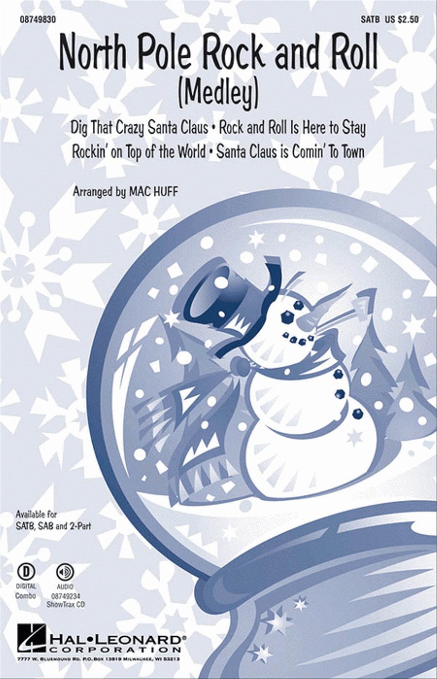 North Pole Rock and Roll 2-Part scores gallery preview page 1