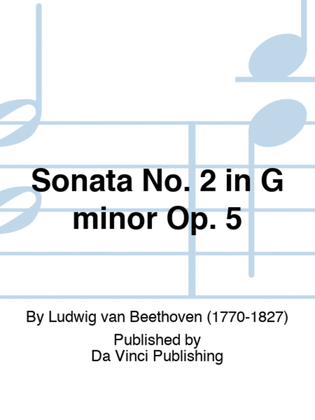 Sonata No. 2 in G minor Op. 5