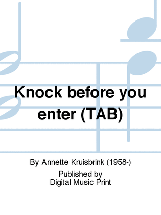 Knock before you enter (TAB)