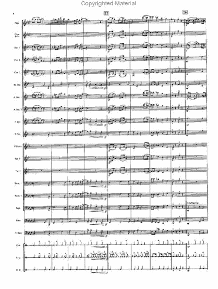 Woodwind Marmalade Woodwind Marmalade Concert Band scores gallery preview page 4