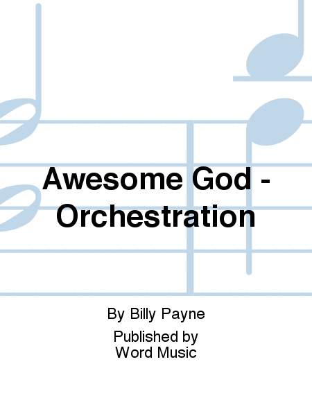 Awesome God - Orchestration image number null