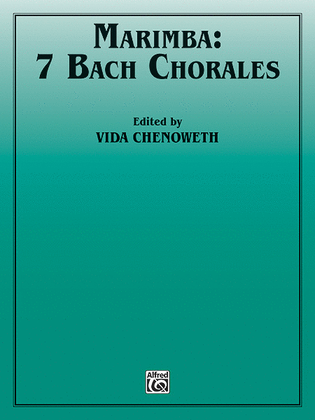 Book cover for Marimba -- 7 Bach Chorales