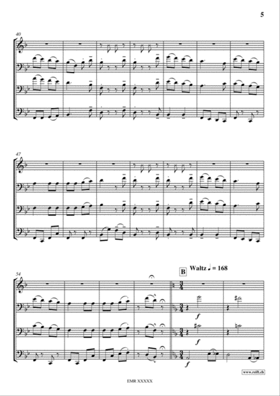 Around The World With My Alphorn Trombone scores gallery preview page 5