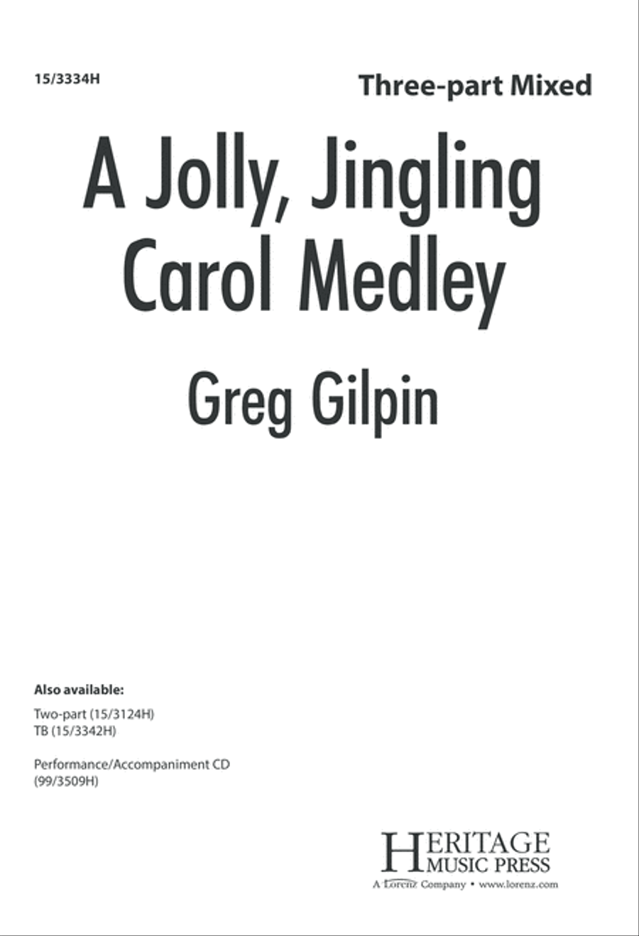 A Jolly, Jingling Carol Medley 3-Part scores gallery preview page 1