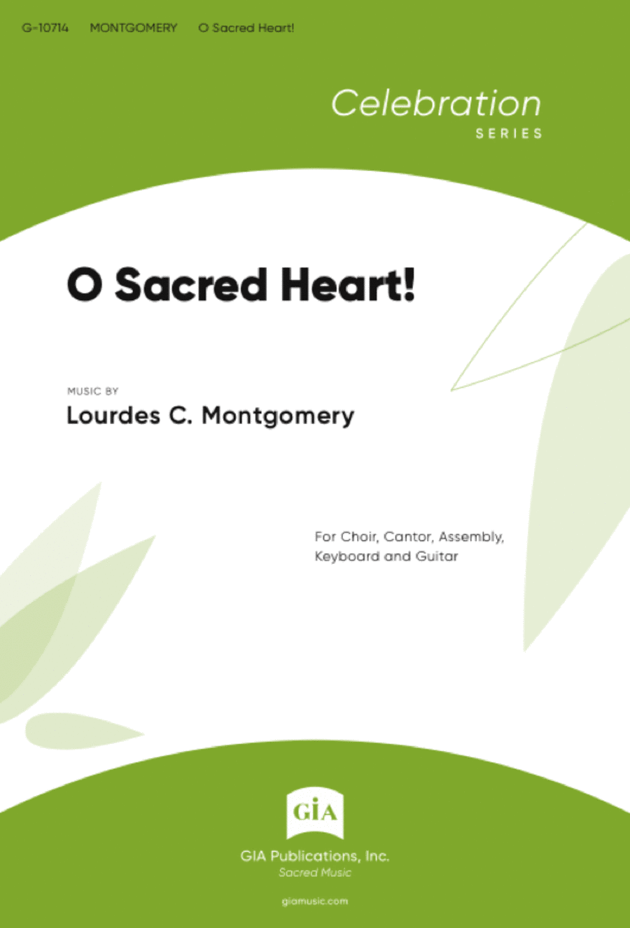 O Sacred Heart O Sacred Heart 4-Part scores gallery preview page 1