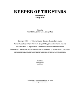 Book cover for The Keeper Of The Stars