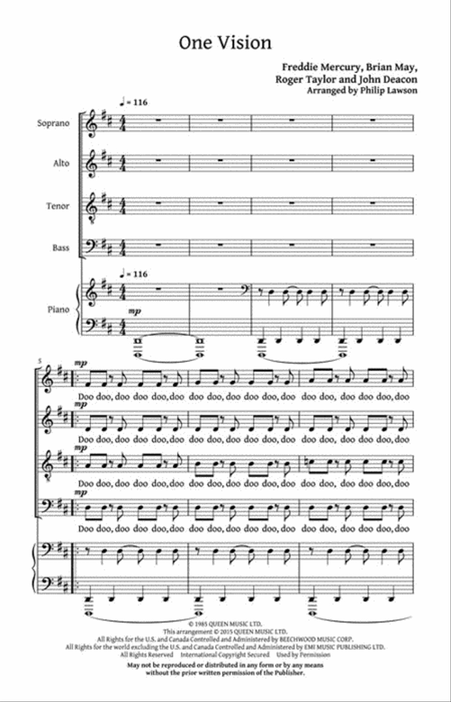 One Vision One Vision Choir scores gallery preview page 2