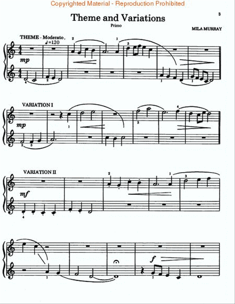 Special Duets and Duos Special Duets and Duos Piano Method scores gallery preview page 2