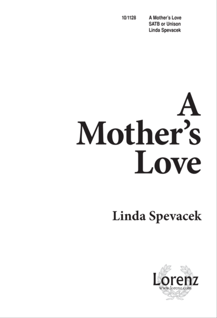 Mothers Love A Mothers Love A 4-Part scores gallery preview page 1