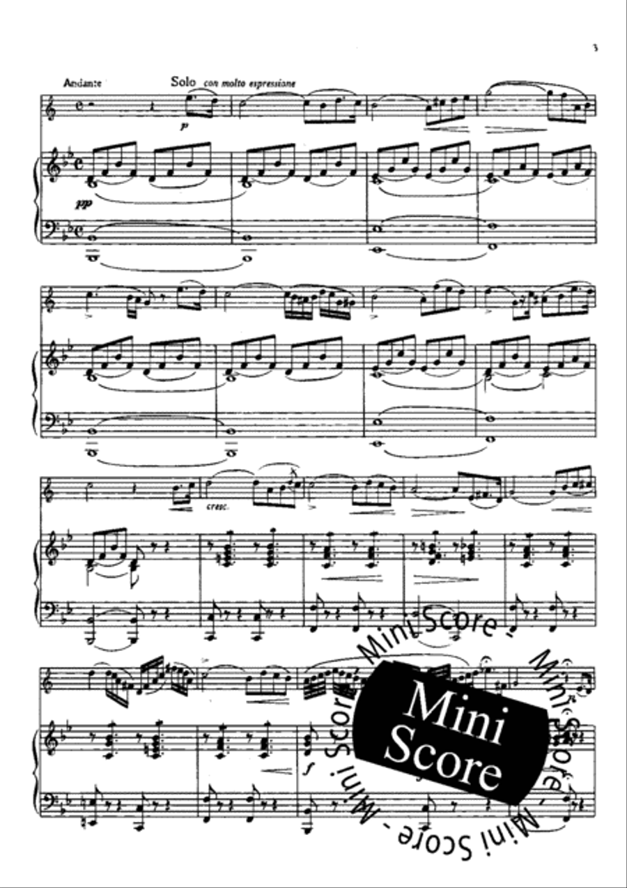 The Dream of Love Trumpet scores gallery preview page 6