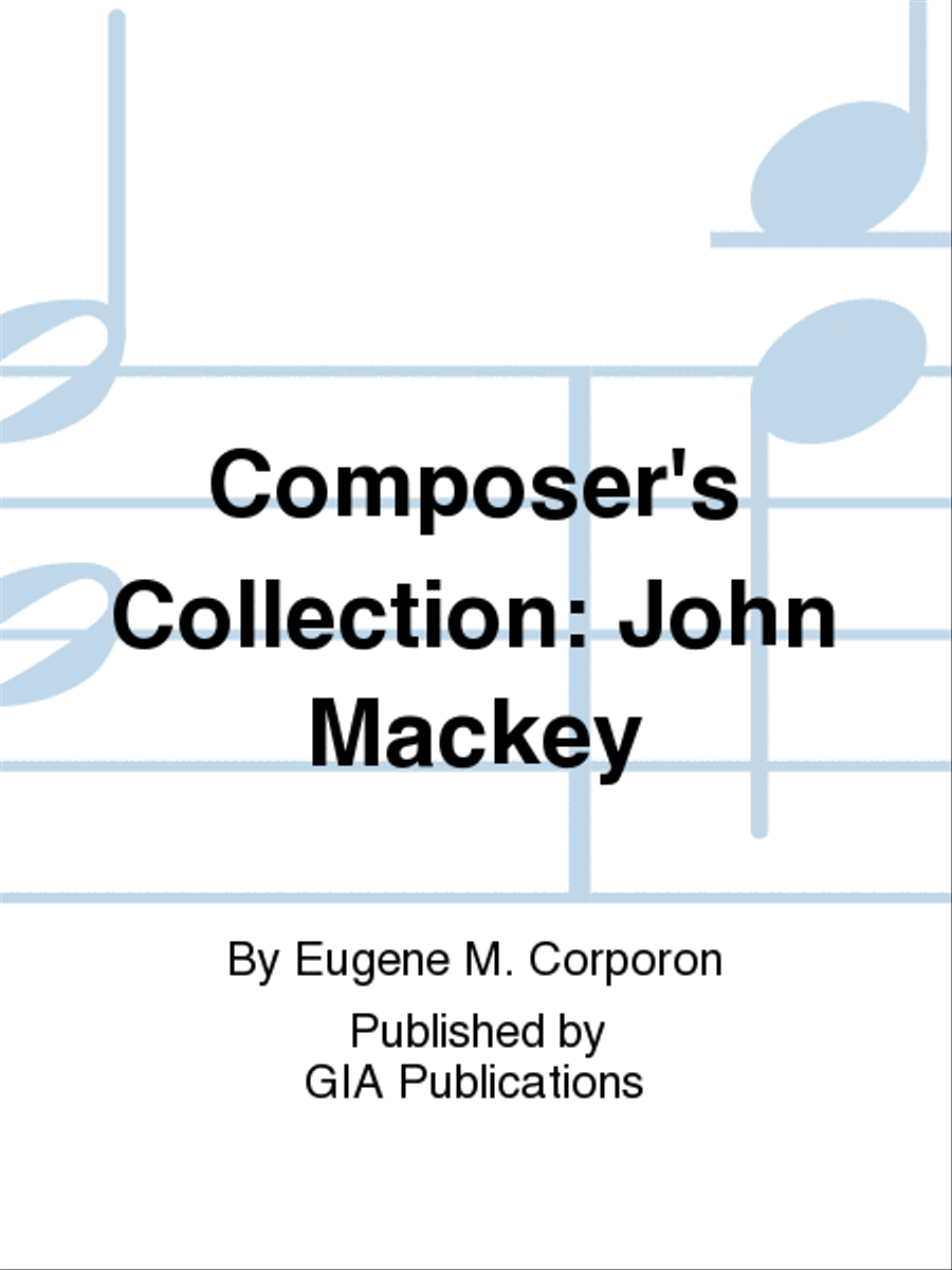 Composer's Collection: John Mackey CD scores gallery preview page 1