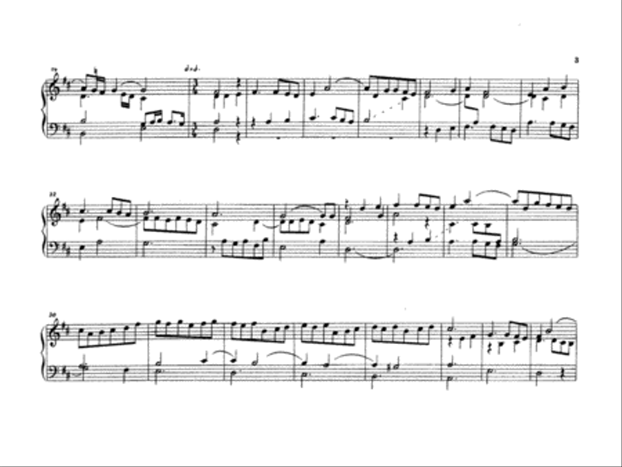 Krieger: Preludes and Fugues Organ scores gallery preview page 2