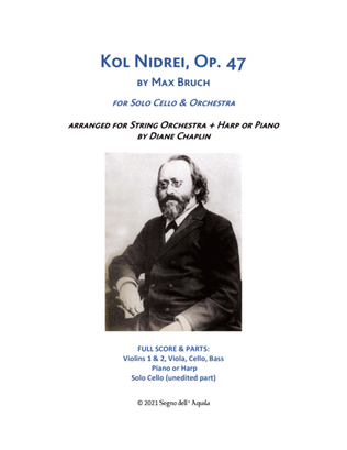 Kol Nidrei for Cello and String Orch