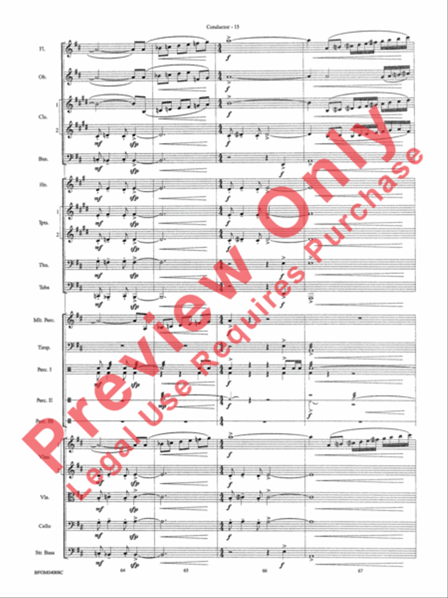 Bellingrath Gardens Full Orchestra scores gallery preview page 18