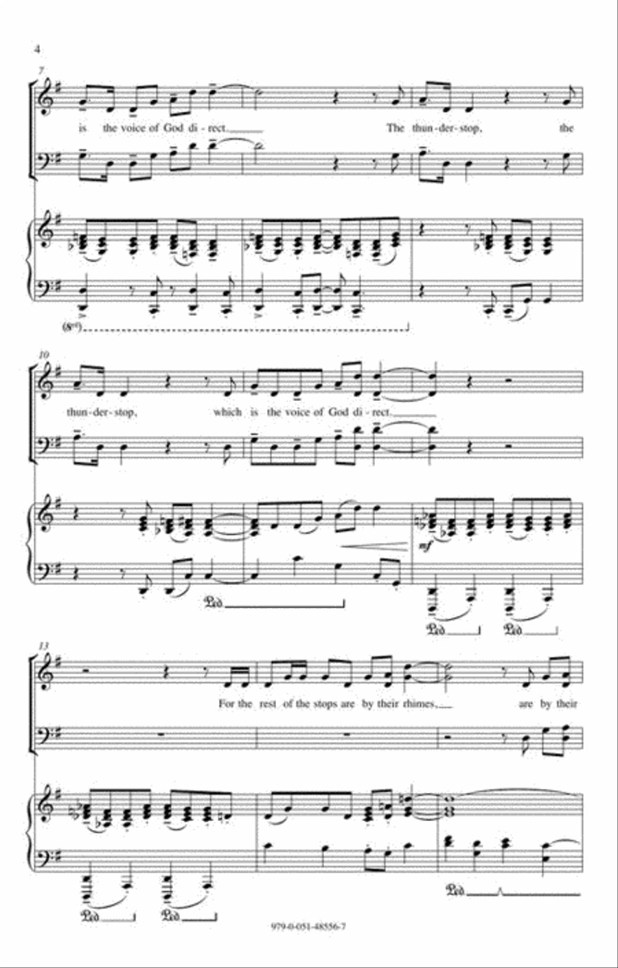 Spiritual Musick 4-Part scores gallery preview page 5