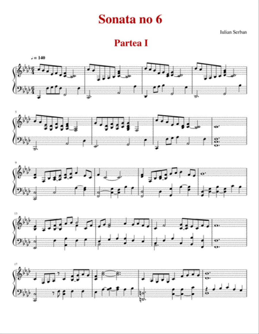 6.1 6.1 Easy Piano scores gallery preview page 1