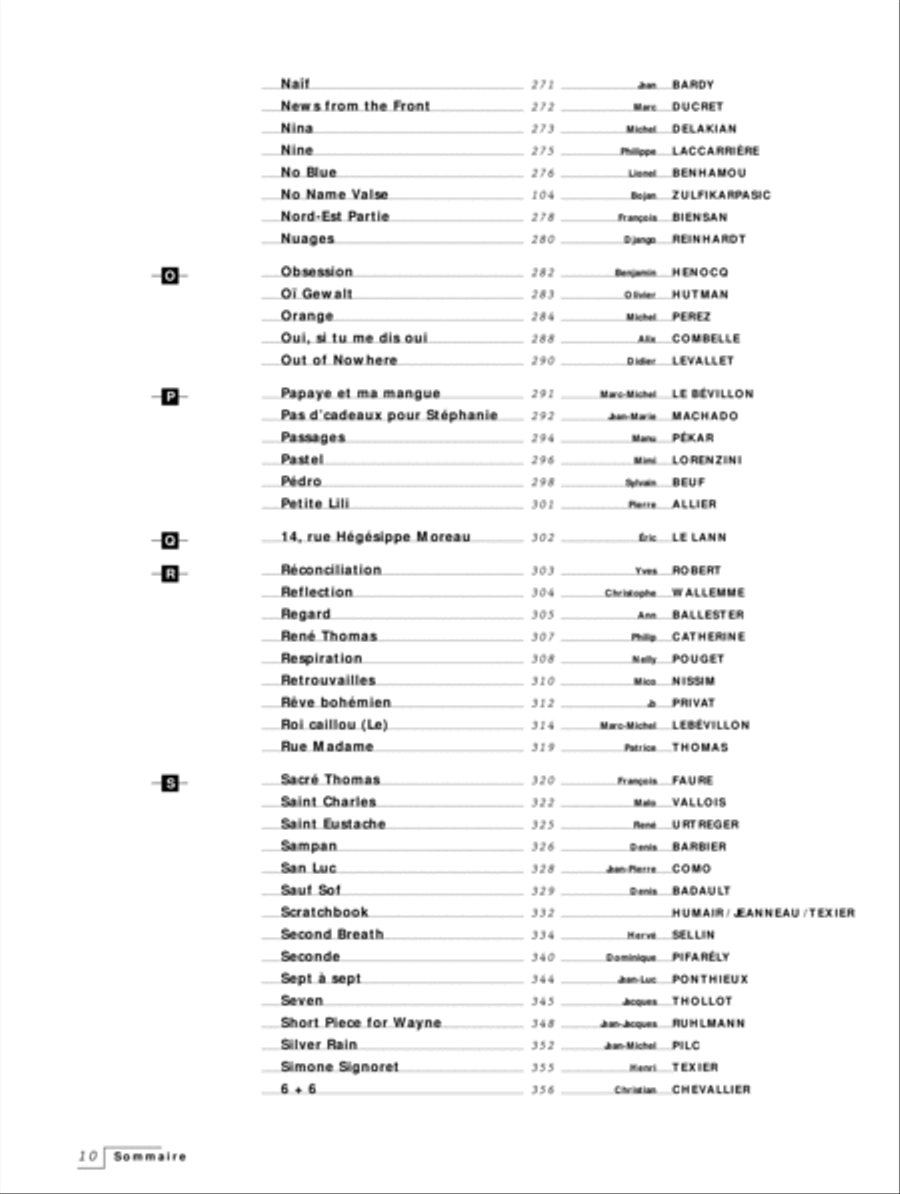 Livre du Jazz en France Livre du Jazz en France Score scores gallery preview page 6