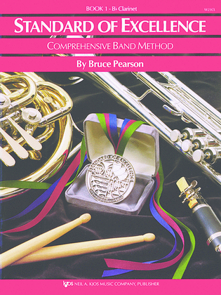 Book cover for Standard of Excellence Book 1, Clarinet