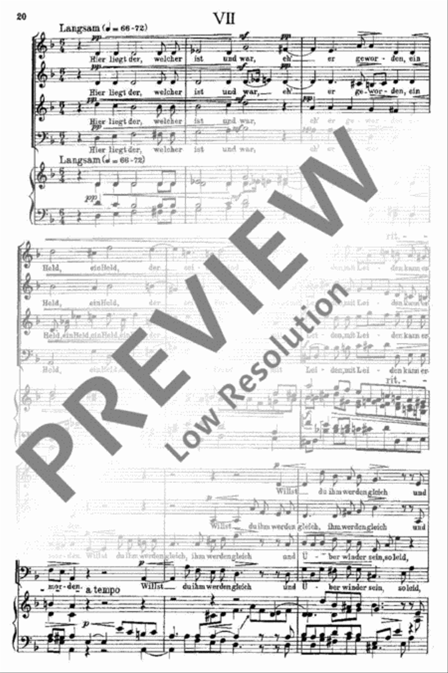 Eine deutsche Singmesse 4-Part scores gallery preview page 20