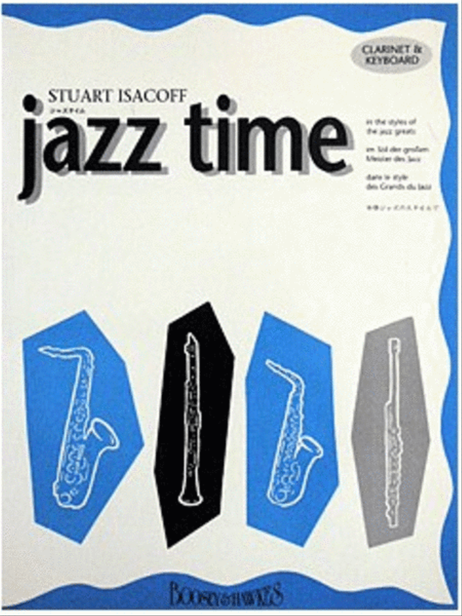 Jazz Time Clarinet Solo scores gallery preview page 1