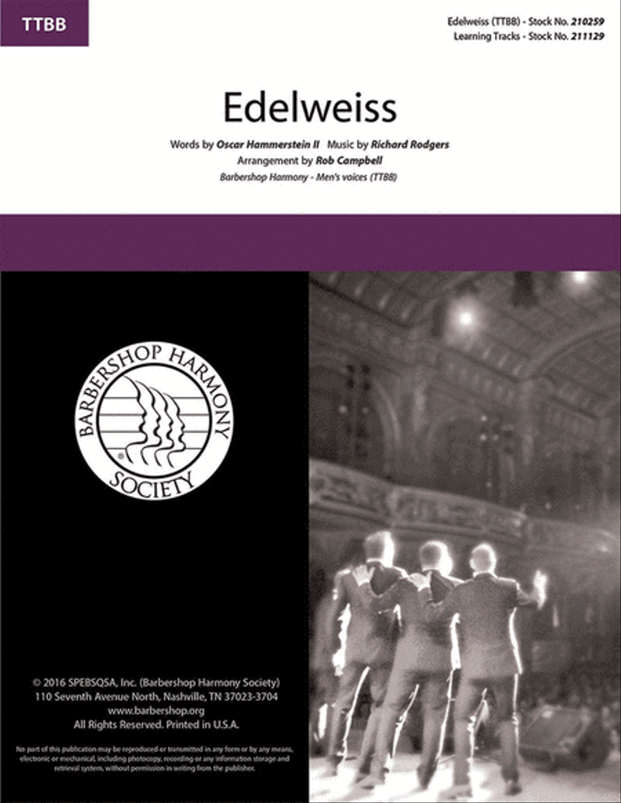 Edelweiss Edelweiss TTBB scores gallery preview page 1