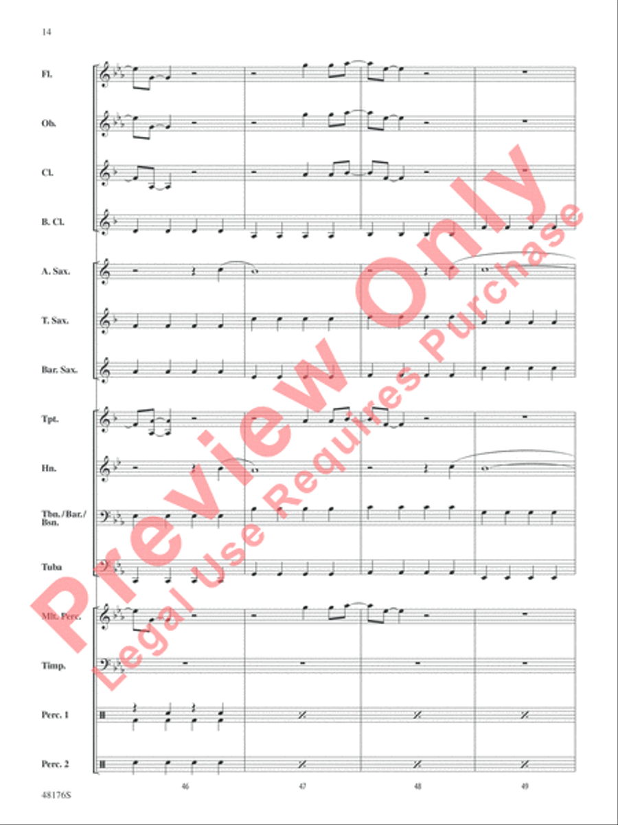 It's Raining Tacos It's Raining Tacos Concert Band scores gallery preview page 15