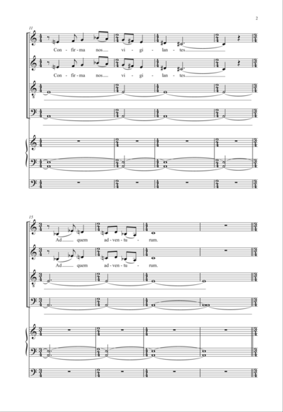 The Chelsea Carol 4-Part scores gallery preview page 2