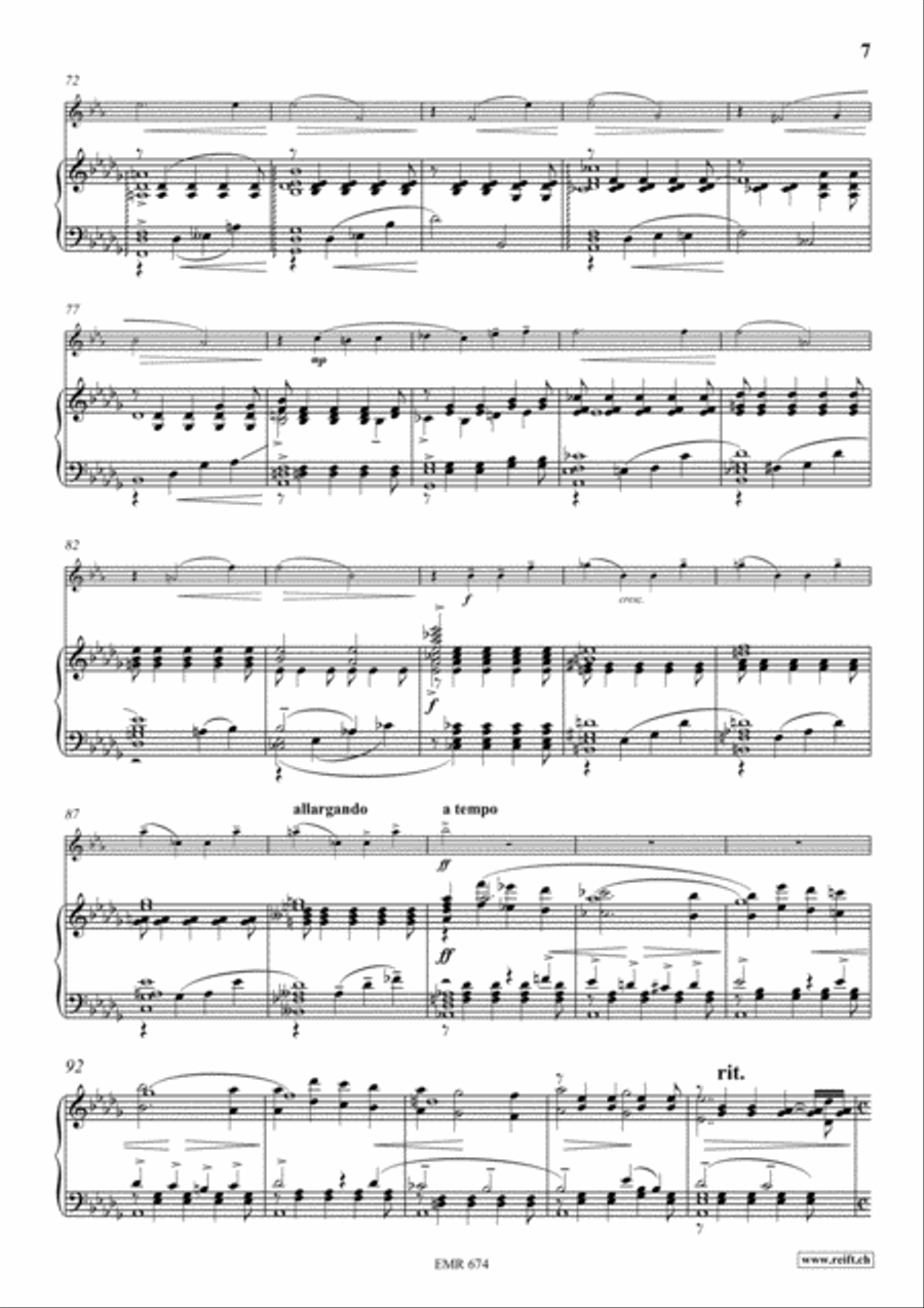 Konzert No. 2 Konzert Allegro Cornet scores gallery preview page 9